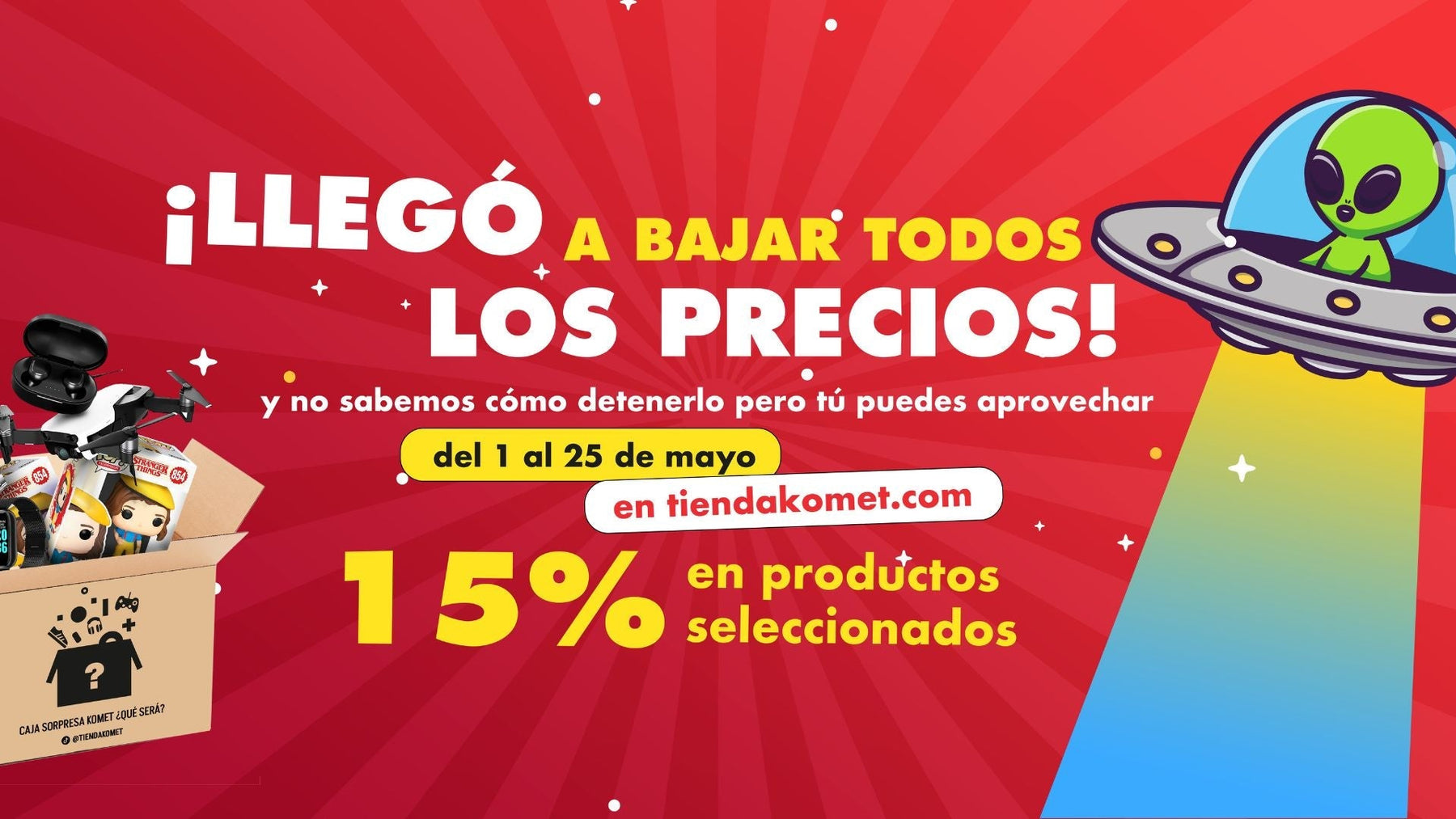 ¡Pre-Hot Sale del 1 al 25 de mayo en Komet LiquiMart!