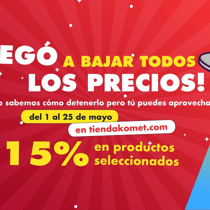 ¡Pre-Hot Sale del 1 al 25 de mayo en Komet LiquiMart!