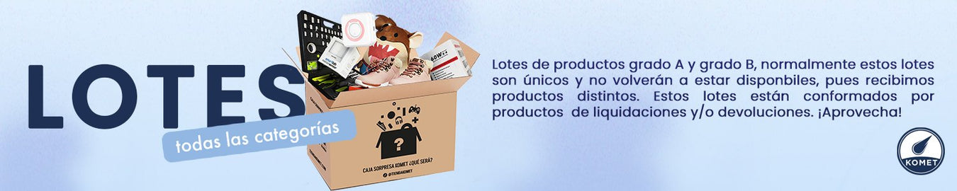Lotes de todas las categorías