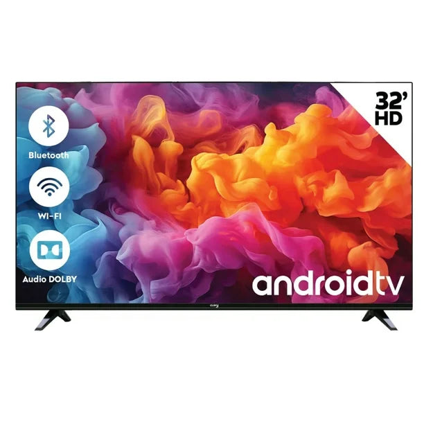 Smart Tv Pantalla 32 Pulgadas Cuory Android Tv Dled Hd Bluetooth Dolby Audio (Grado b)
