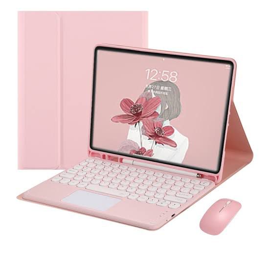 Funda teclado, mouse y lapiz para samsung galaxy A8