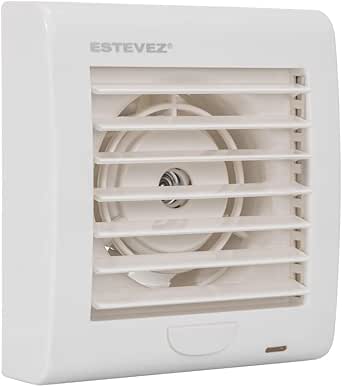 Estevez Extractor De Aire Sensor Humedad Blanco 1404-h Eco