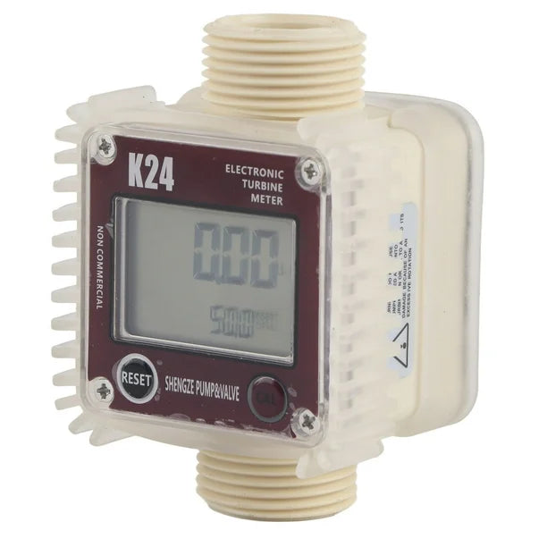 digital medidor de flujo vertical k24 químicos agua diesel