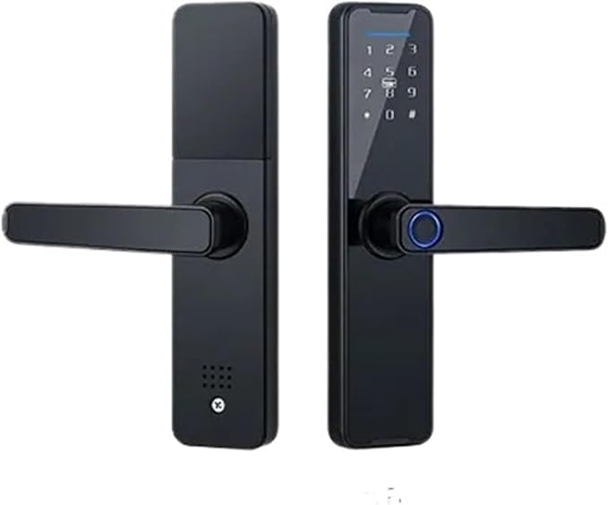 Cerradura inteligente wi-fi, 5 modos de apertura, Bluetooth wi-fi, contraseña digital, huella digital tarjeta clave rdif GRADO B