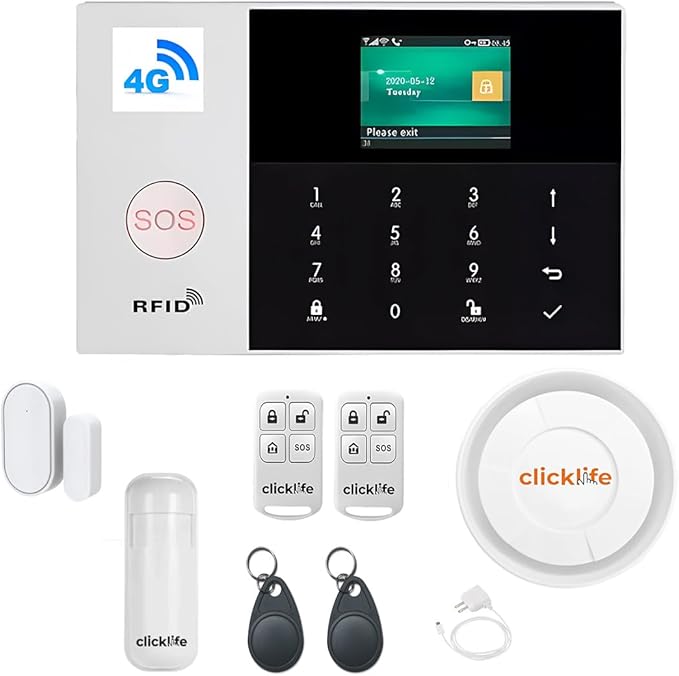 Sistema de Alarma Inalámbrico 4G WF Home Security