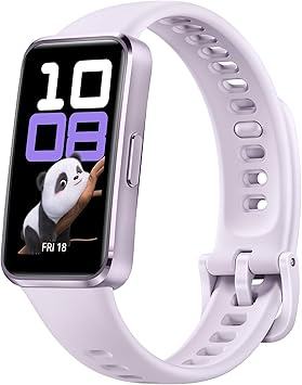 Smartwatch Huawei Band 10 Caja De Aluminio Caja Morado Correa Morado Bisel Morado Diseño De La Correa