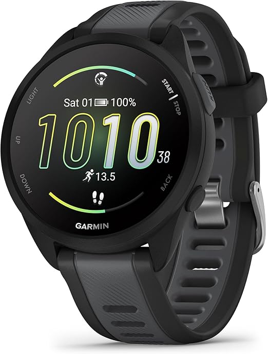 MONITOR GARMIN FORERUNNER 165 MUSIC, NEGRO, PANTALLA TACTIL GRADO A