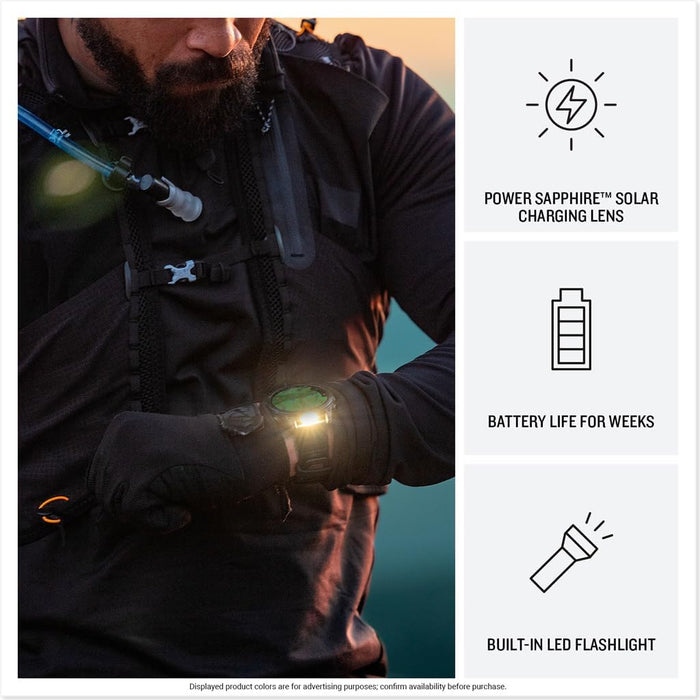 monitor garmin fénix 8 51mm solar titanio GRADO A