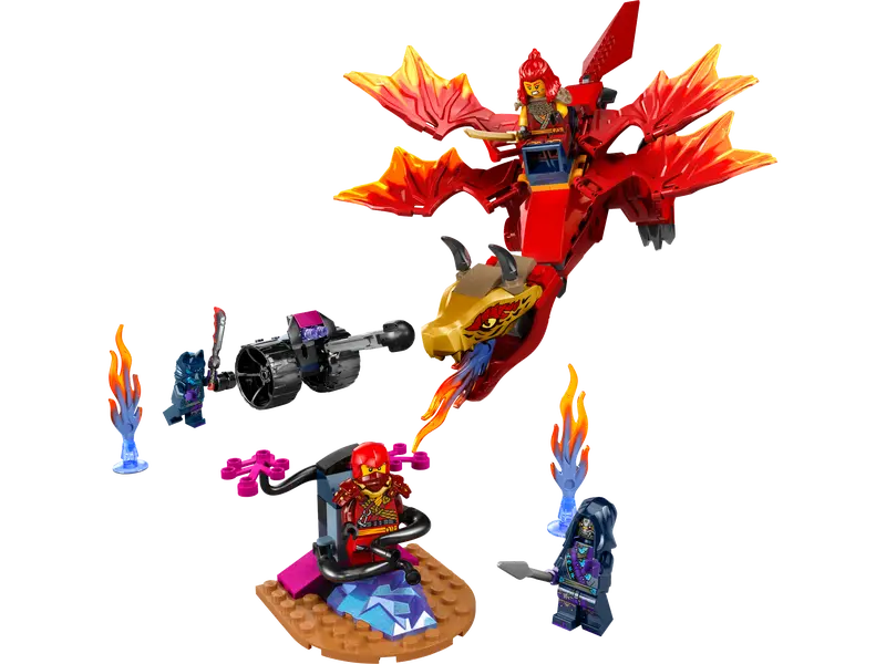 LEGO NINJAGO Batalla del Dragón Fuente de Kai Grado B