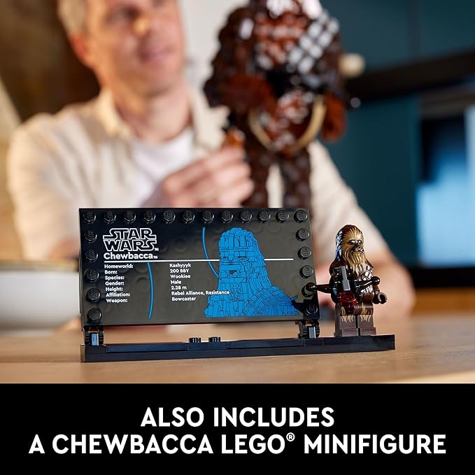 LEGO Set de Juguetes de construccion Star Wars TM 75371 Chewbacca 2319 Piezas Grado B