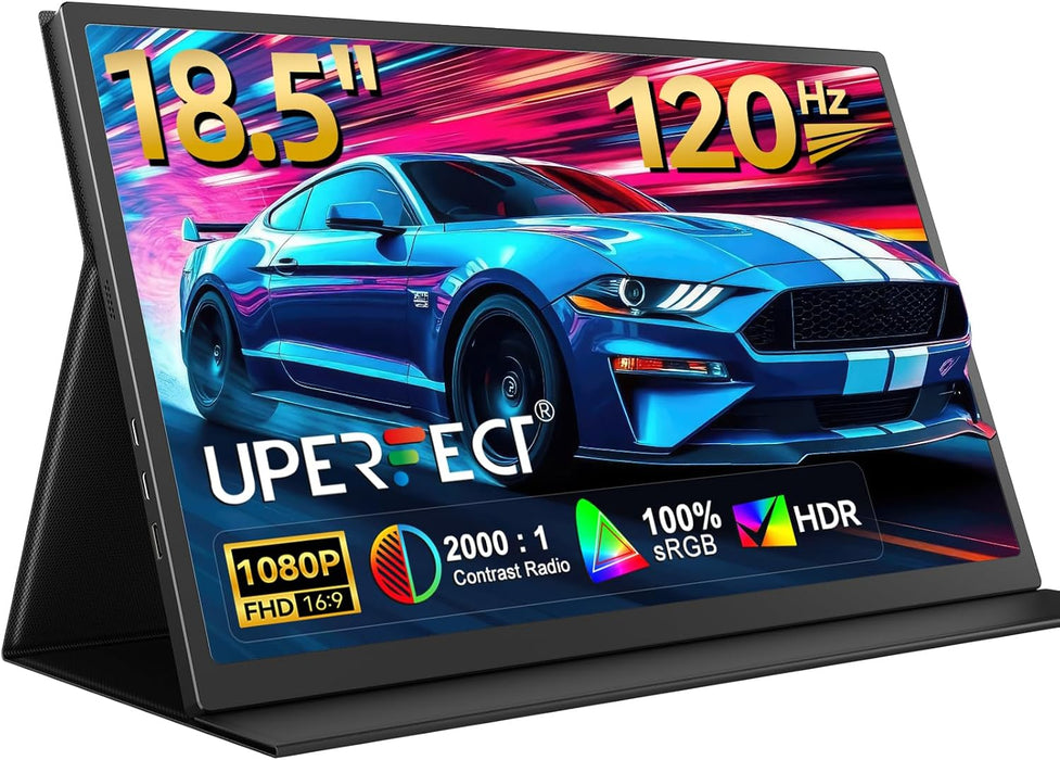 Uperfect Monitor Portátil 18.5 1080p 120hz Pc Gamer Pantalla GRADO A