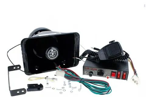 Alarma de seguridad automotriz 200w con 9 tonos para auto
