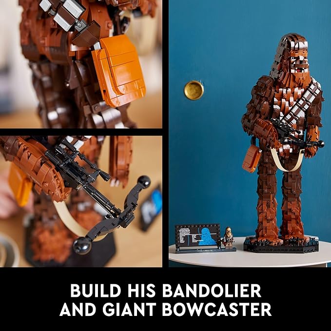 LEGO Set de Juguetes de construccion Star Wars TM 75371 Chewbacca 2319 Piezas Grado B