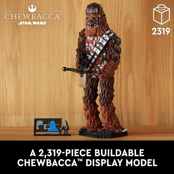 LEGO Set de Juguetes de construccion Star Wars TM 75371 Chewbacca 2319 Piezas Grado B