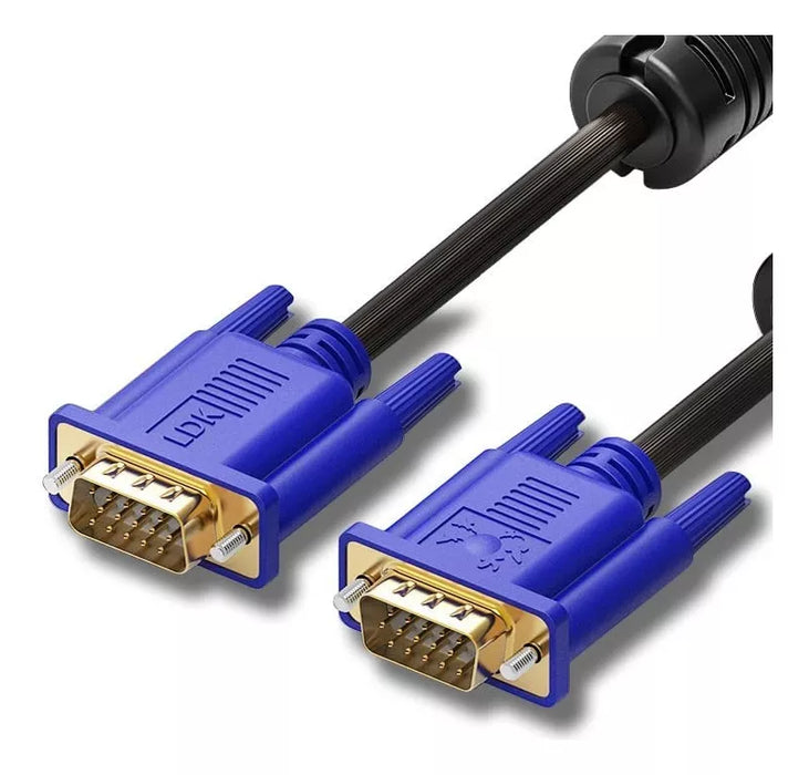 Cable Vga Hd Auxiliar Displayport Macho A Macho Para Tv De GRADO B