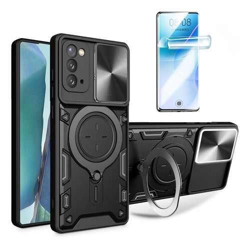 funda proteger lente rotacian el andamio para samsung mica 4
