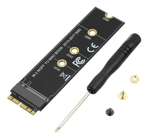 Domoko Adaptador Para Macbook Air Pro Retina 2013-2017 Nvme Ngff GRADO B