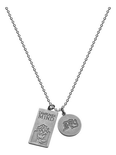 COLLAR HIP HOP DE ACERO INOXIDABLE PARA HOMBRE MUJER