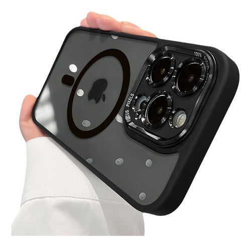 funda para Iphone TPU magsafe uso rudo protector camara 1