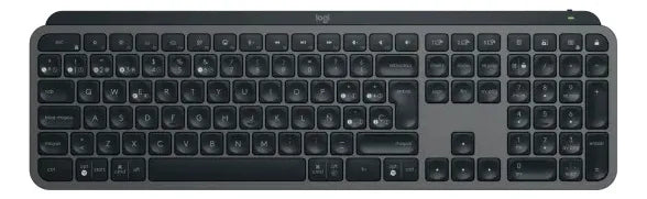 teclado logitech mx keys s inalambrico iluminado bluetooth color del teclado grafito GRADO A