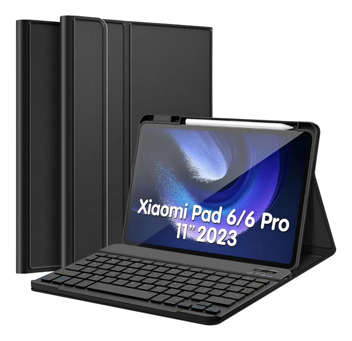 Funda Con Teclado Mouse+ Lapiz Para Xiaomi Mi Pad 6 14019 GRADO B