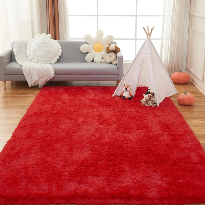 200*300cm Alfombra De Felpa Para Sala Cuarto Antideslizante