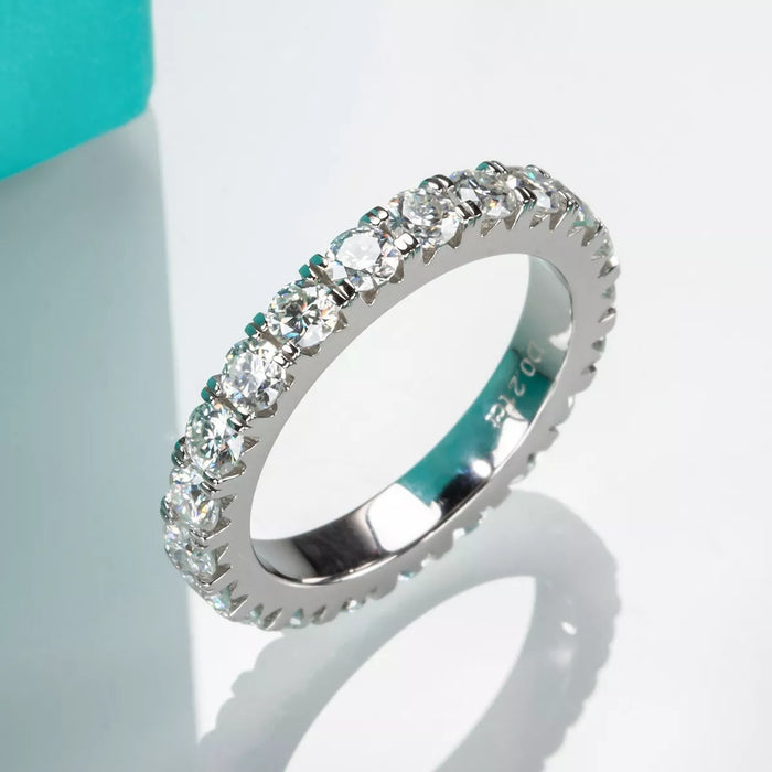 anillo de compromiso anuclub 3mm moissanita d vvs1 plata 925 4813