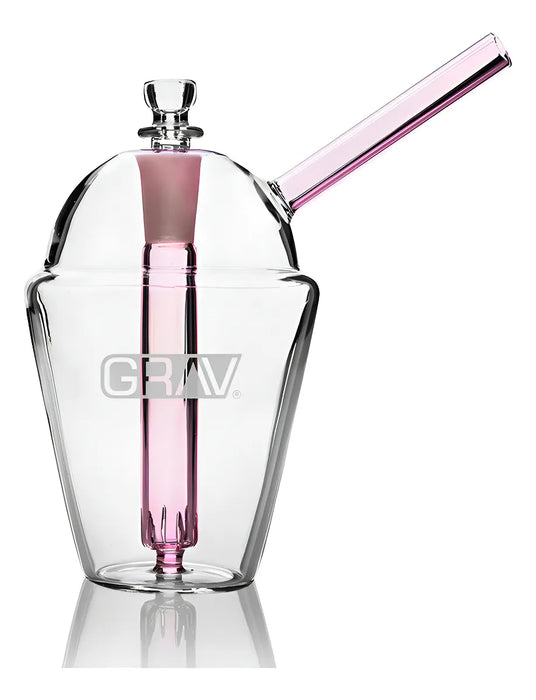 Grav Slush Cup Bubbler Pink GRADO B
