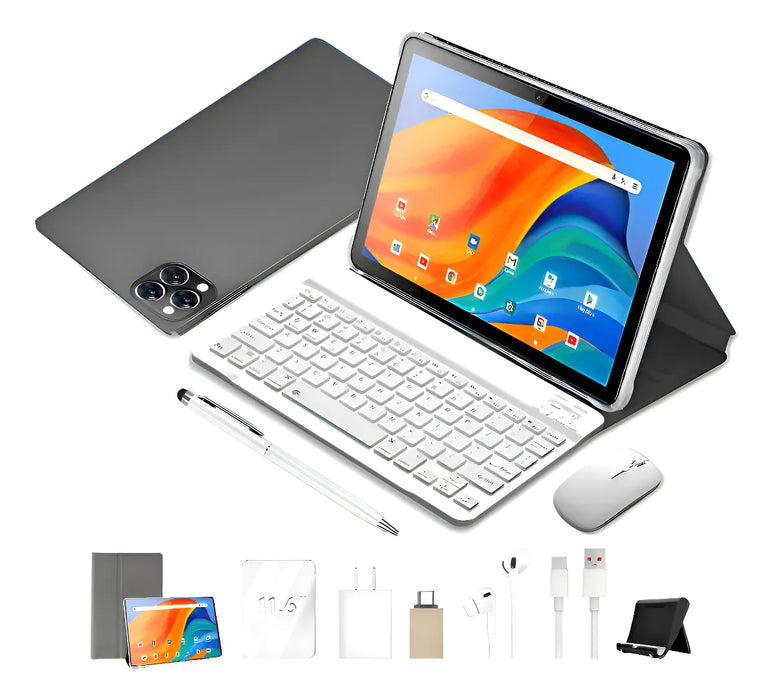 Tablet Pro12 512gb+12gb Ram Android 13 Con Teclado GRADO A