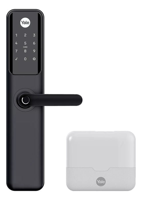 cerradura eléctrica digital yale ydm60 con hub y módulo