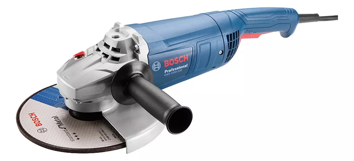 ESMERIL DE 7'' BOSCH GWS 2200-180 VULCANO 2200W 127V Grado A