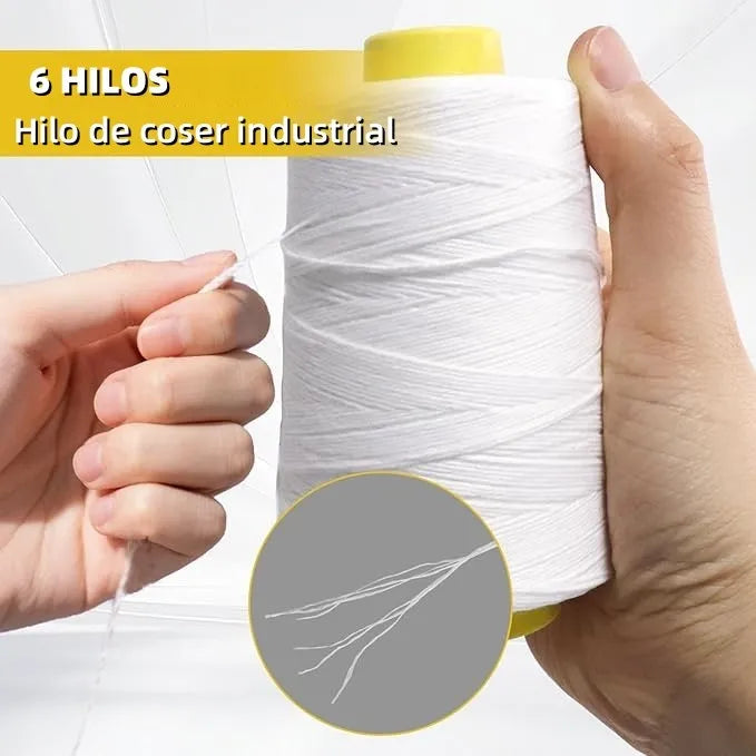 10 HILOS PARA MAQUINA COSEDORA DE COSTALES ALTA CALIDAD 12/4 GRADO B