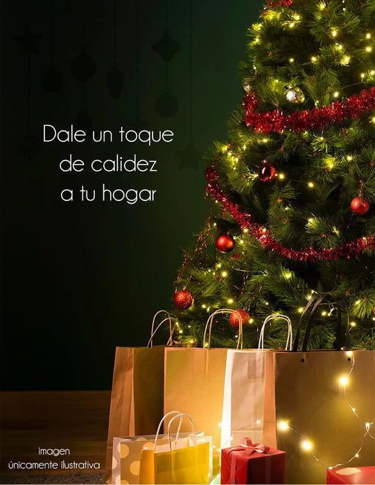 RED VELVET ARBOL NAVIDAD 180 CM PINO FRONDOSO ARTIFICIAL COLOR VERDE