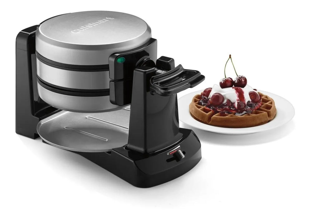 Waflera De Acero Rotatoria Doble Cuisinart Waf-f40 GRADO B