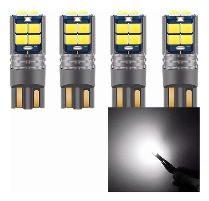 Foco Led Pellizco T10 W5 W 168 194 Canbus 1224 V Sin Errores 5793