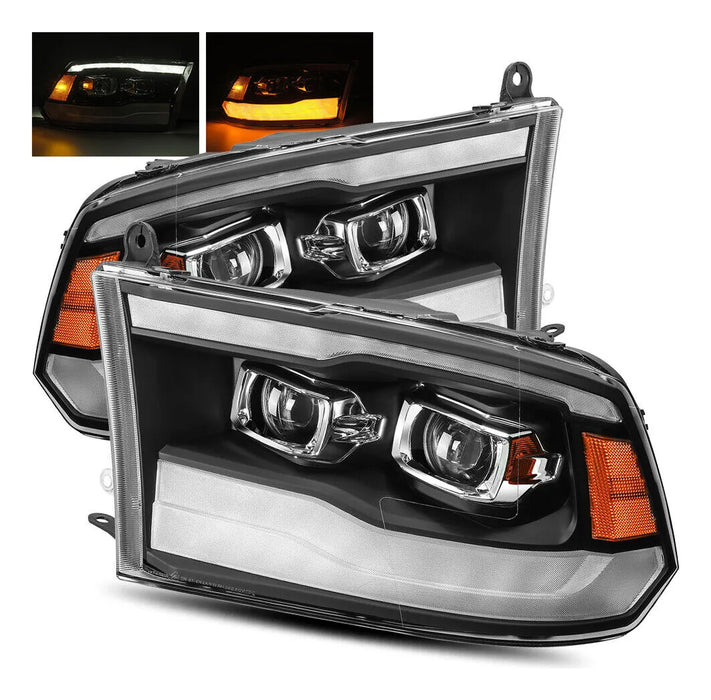Faros Ram Led Doble Lupa Premium 08-19 100% Originales Msi GRADO B
