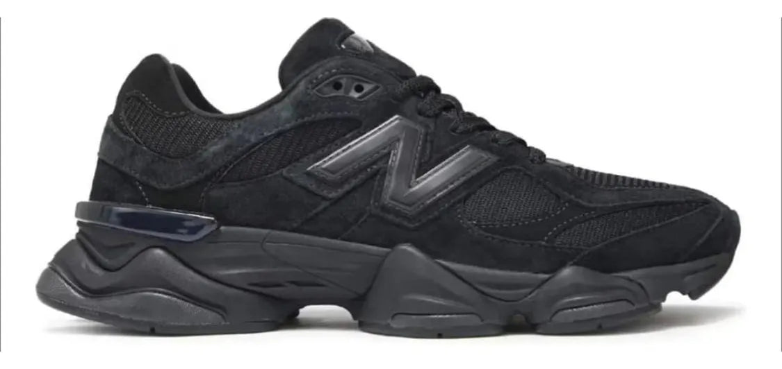 Tenis New Balance 9060 Black Cement Unisex Originales Negro Animal Print 23.5 Mx