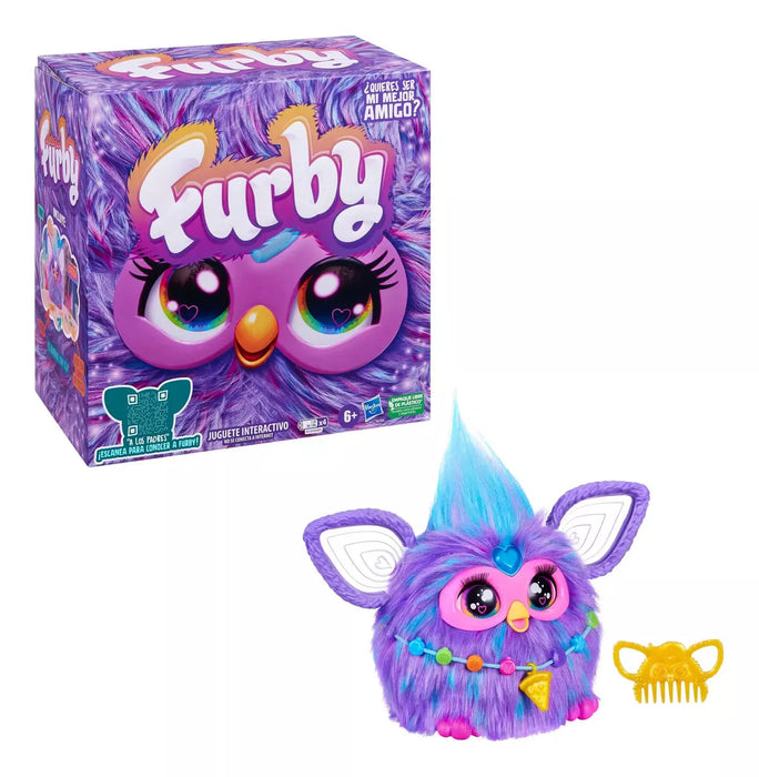 Furby, Juguete Interactivo De Peluche De Color Morado Color Violeta GRADO B