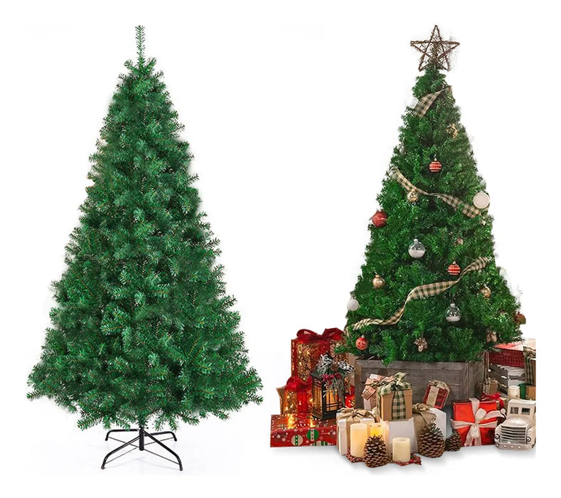 Arbol Pino Navidad 2.1 M Artificial Verde Desmontable
