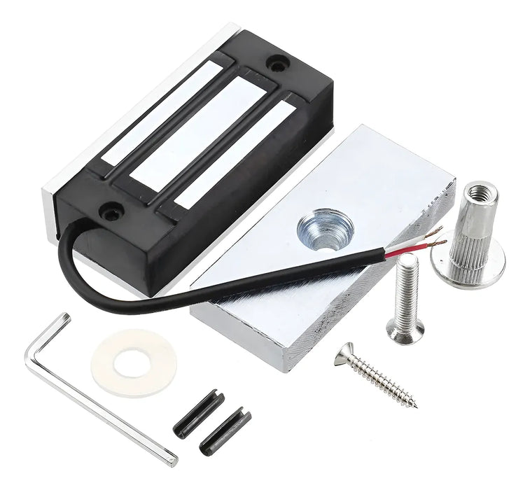 Chapa Cerradura Magnetica Electronica 60kg 12v 100lbs GRADO B