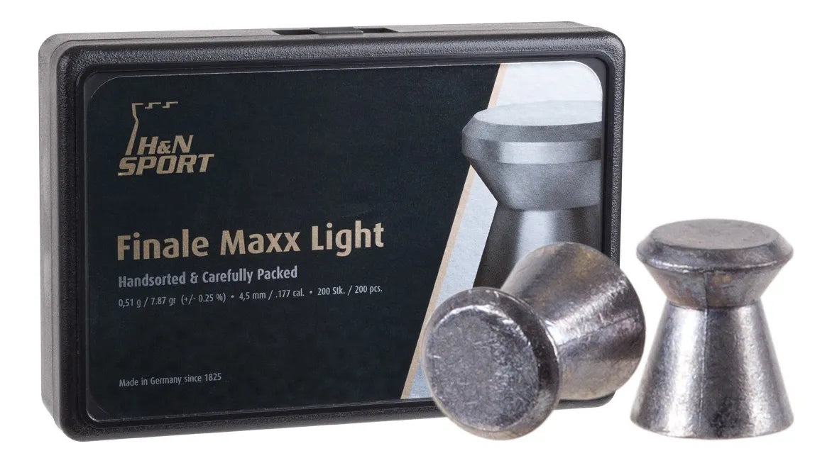 Diabolos H&n Finale Maxx Light .177(4.50mm) 7.87gr 200pz GRADO B