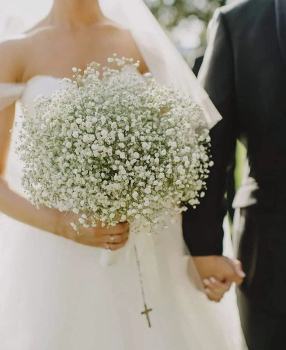 10pcs Flores De Gypsophila Artificiales Para Boda,fiesta