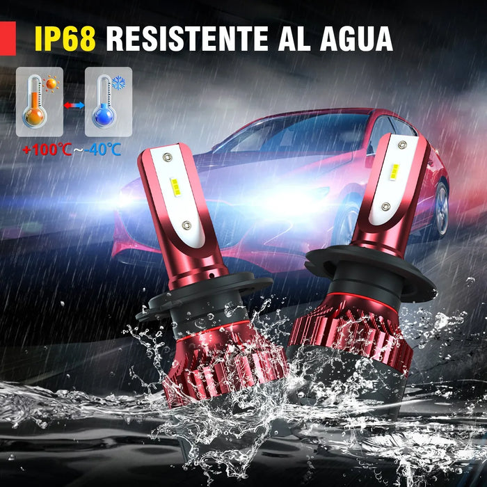 Kits De Led Faros H1 H3 H7 H11 9005 9006 880 Alta O Baja 11763
