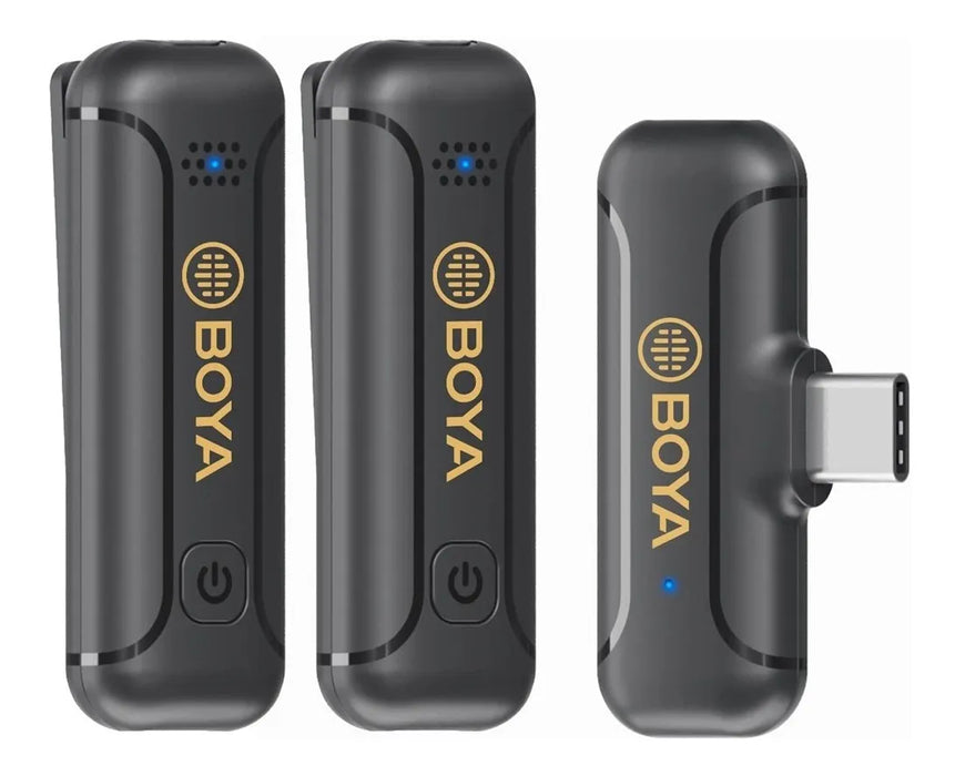 Boya By-wm3t2-u2 Micrófono Inalámbrico De Condensador Tipo C GRADO B