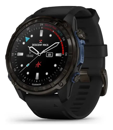 Computadora Buceo Garmin Descent Mk3i Titanio Negro 43mm GRADO A