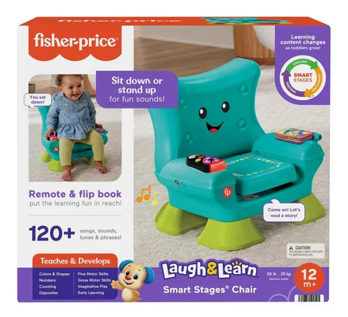 Fisher-price Juguete Para Bebés Silla Aprendizaje Musical Color Multicolor