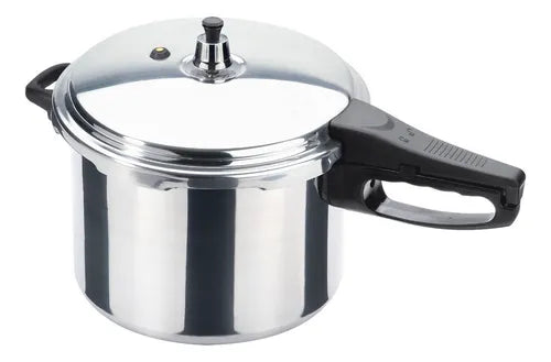 Olla Express Mandy De 8 Litros Marca De Aluminio Color Gris