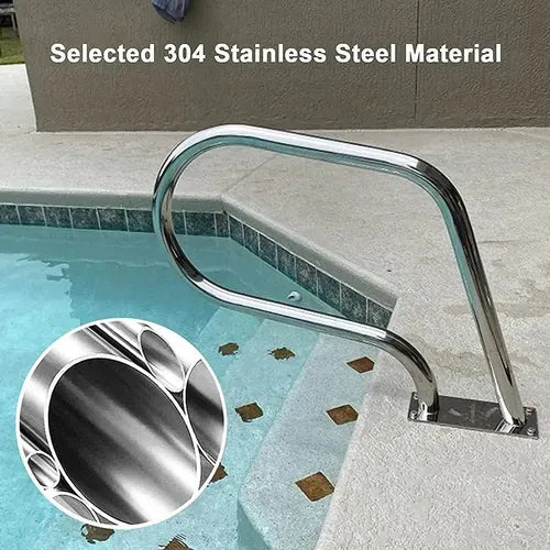 Pasamanos Para Piscina 304 De Acero Inoxidable