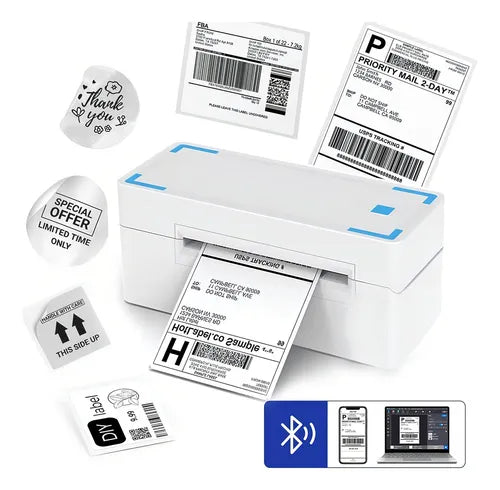 Impresora Térmica De Tickets 108mm Usb+bt 150mm/s Autoadhesivo