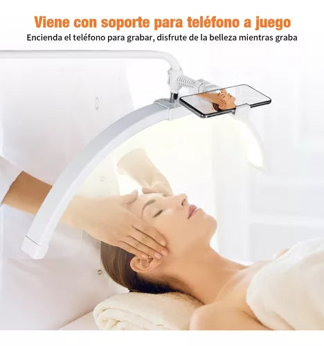 lã¡mpara para pestaã±as led luna 36w ajustable con control 4843